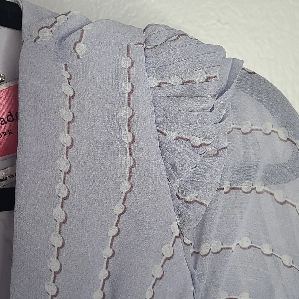 New Kate Spade Pearl Drops Degradé Dress
